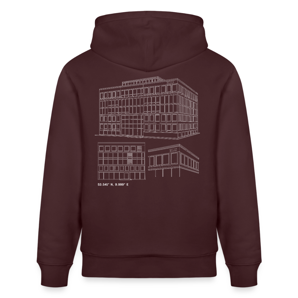 Unisex KLU BACKPRINT Hoodie | Classic - maroon