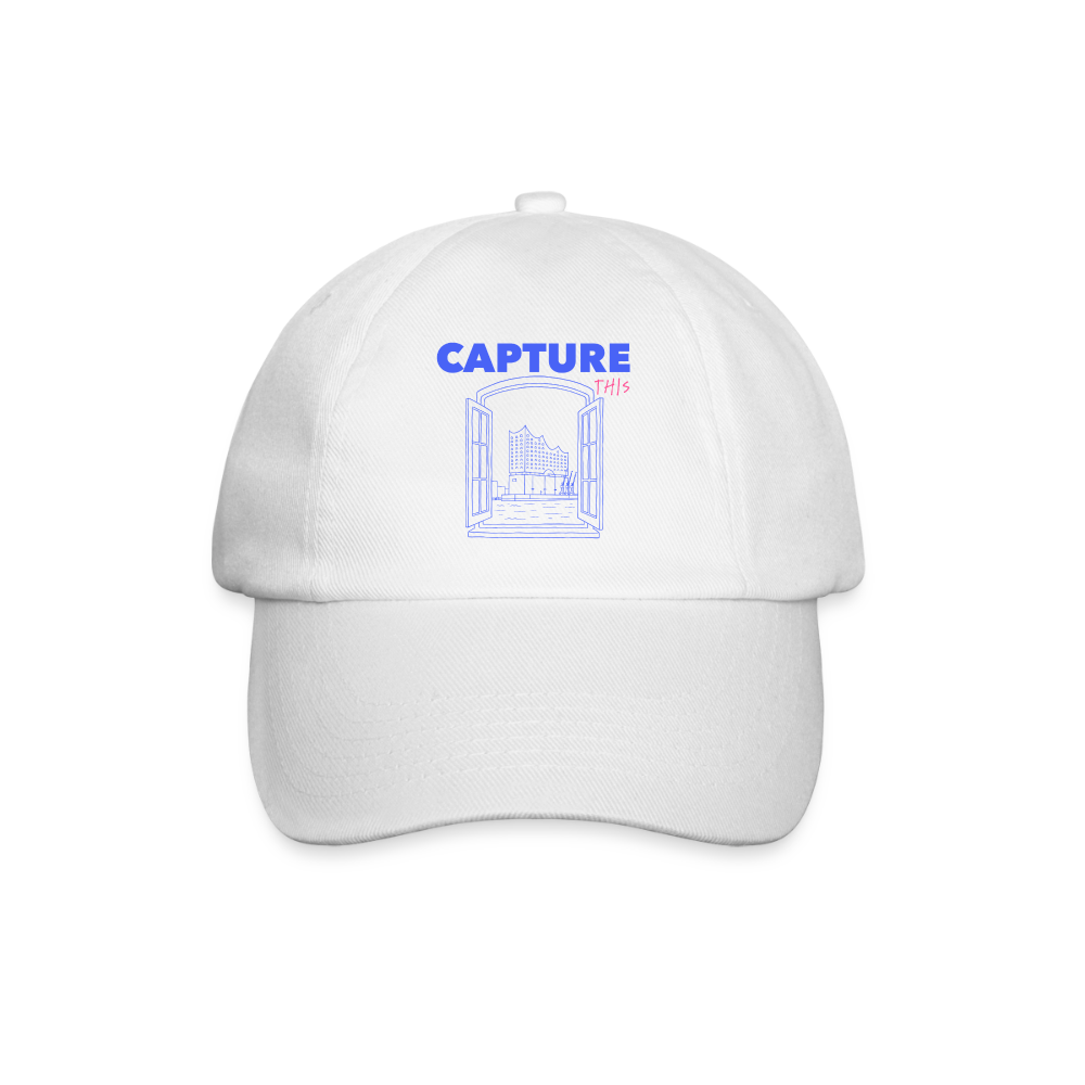 CAPTURE THIS Baseball Cap | Special - white/white