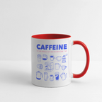 CAFFEINE Coffee Mug | Special - white/red