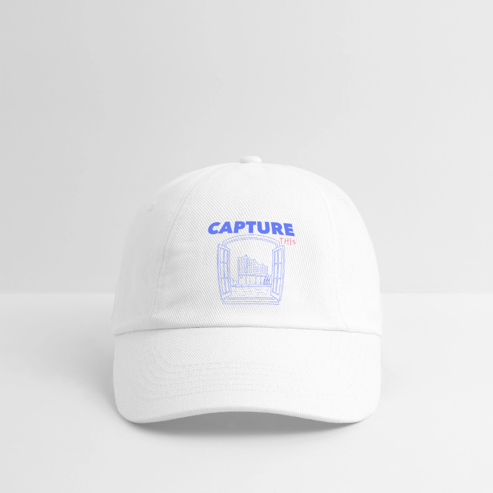 CAPTURE THIS Baseball Cap | Special - white/white