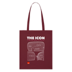 THE ICON Organic Tote Bag | Special - burgundy
