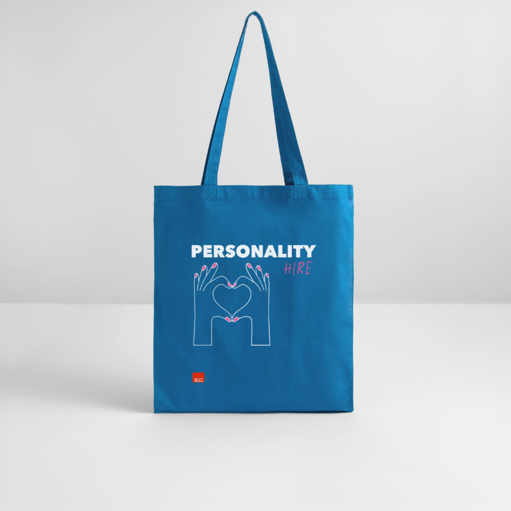 PERSONALITY HIRE Organic Tote Bag | Special - royal blue