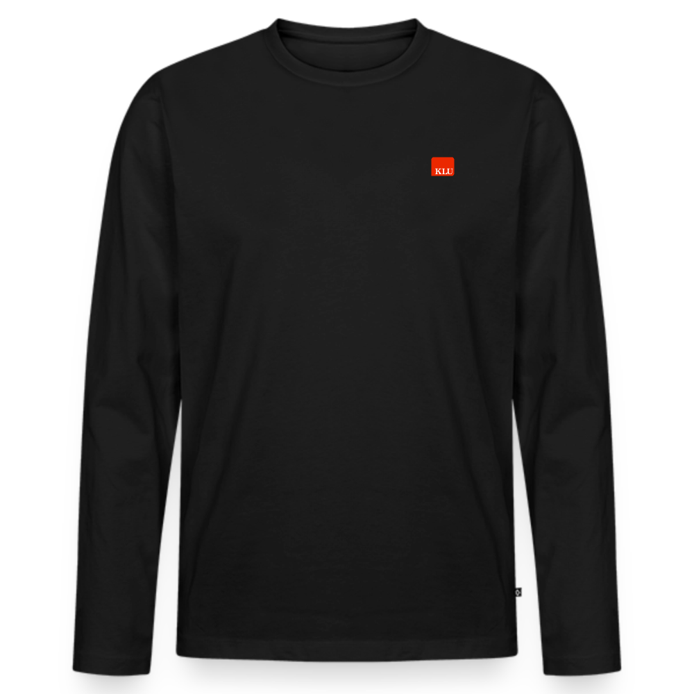 Men KLU Organic Long Sleeve Shirt | Classic - black