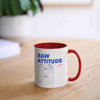 RAW ATTITUDE CLUB Coffee Mug | Special - white/red
