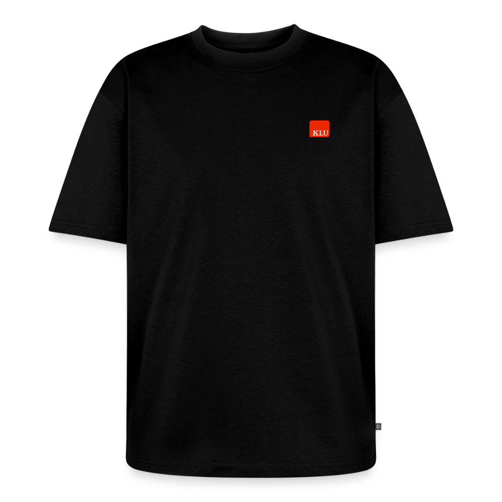 Unisex KLU HAM BACKPRINT Oversized Organic T-Shirt | Classic - black
