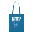 GETTING THINGS DONE Organic Tote Bag | Special - royal blue