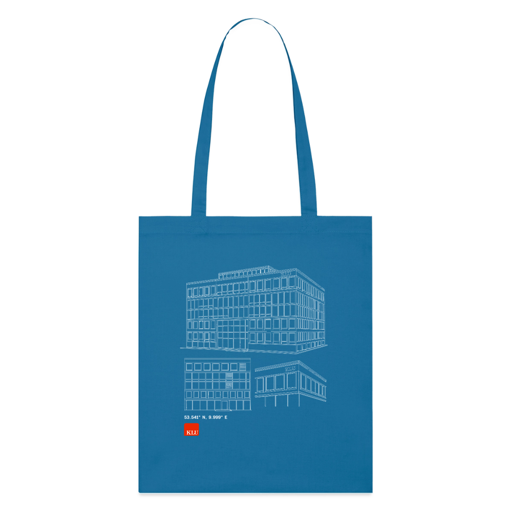KLU Organic Tote Bag | Classic - royal blue