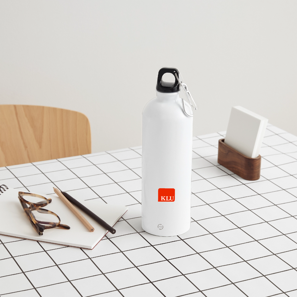 KLU Water Bottle - white