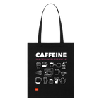CAFFEINE Organic Tote Bag | Special - black