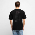 Unisex CROSSWORD PUZZLE Oversized T-Shirt | Special Edition - black