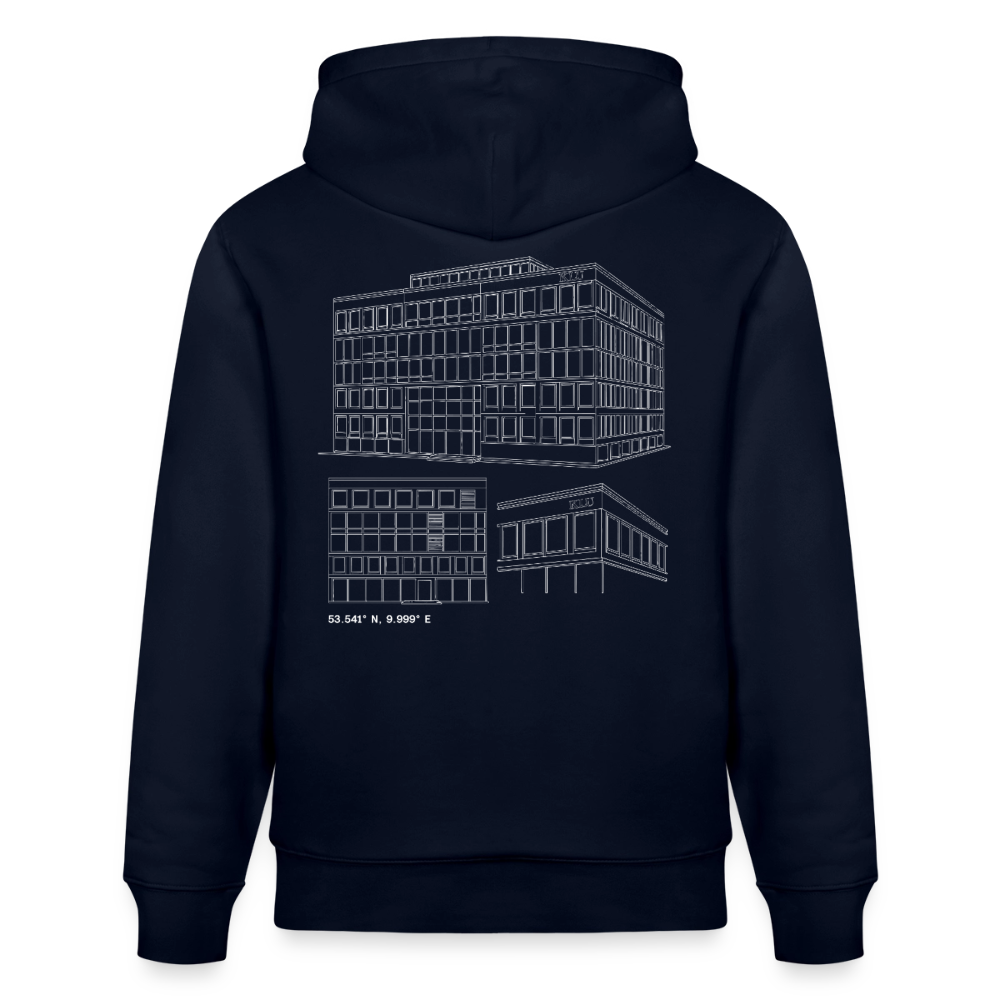 Unisex KLU BACKPRINT Hoodie | Classic - navy