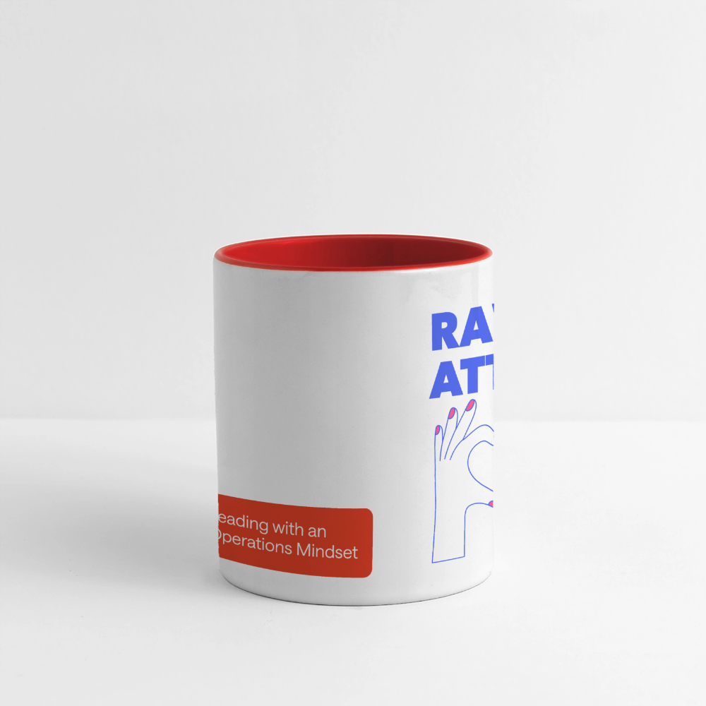 RAW ATTITUDE CLUB Coffee Mug | Special - white/red