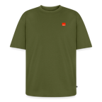 Unisex KLU Oversized Organic T-Shirt | Classic - khaki
