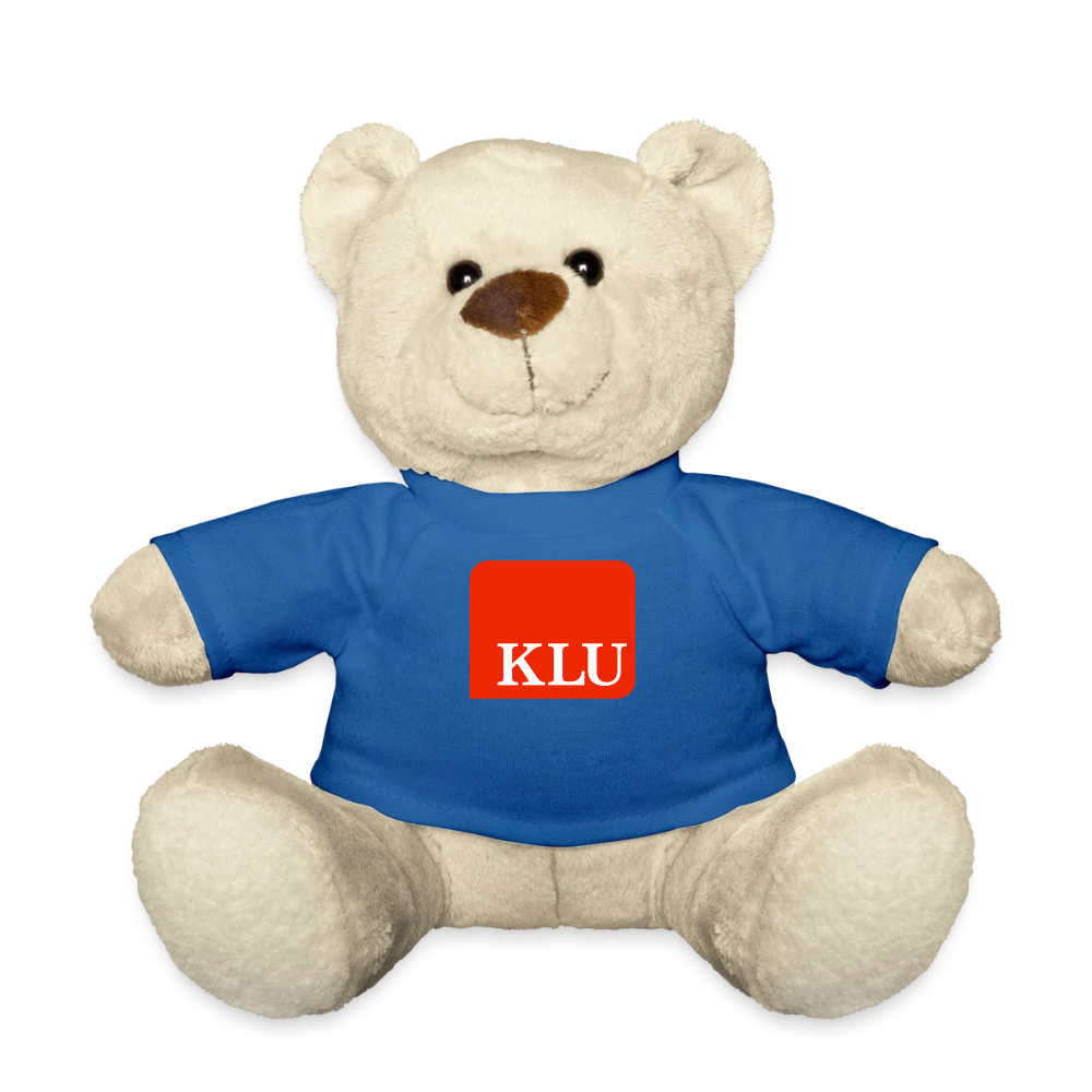 KLU Teddy Bear - royal blue