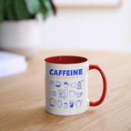 CAFFEINE Coffee Mug | Special - white/red