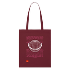 GLOBAL CITIZEN CLUB Organic Tote Bag | Special - burgundy