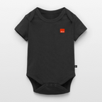 KLU Baby Organic Short-sleeved Bodysuit - black
