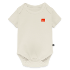 KLU Baby Organic Short-sleeved Bodysuit - off white