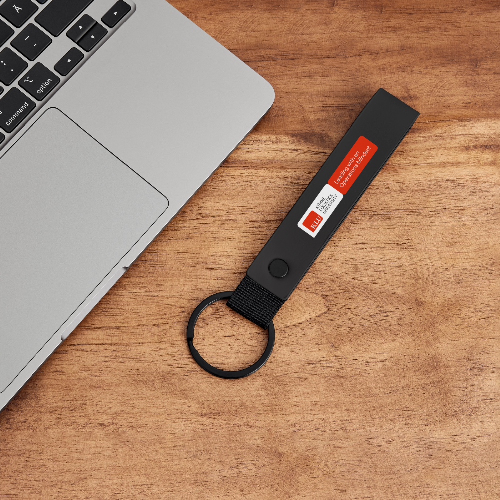 KLU Keyring - black