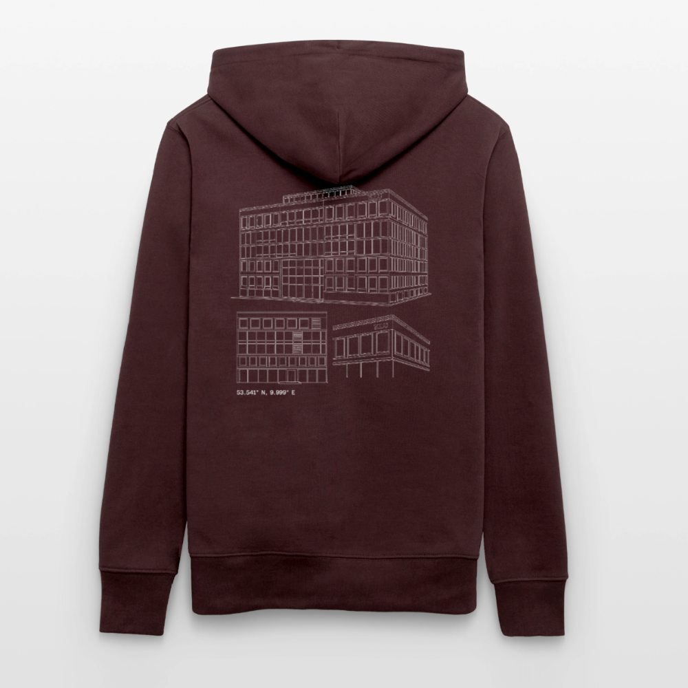 Unisex KLU BACKPRINT Hoodie | Classic - maroon