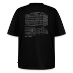 Unisex KLU HAM BACKPRINT Oversized Organic T-Shirt | Classic - black