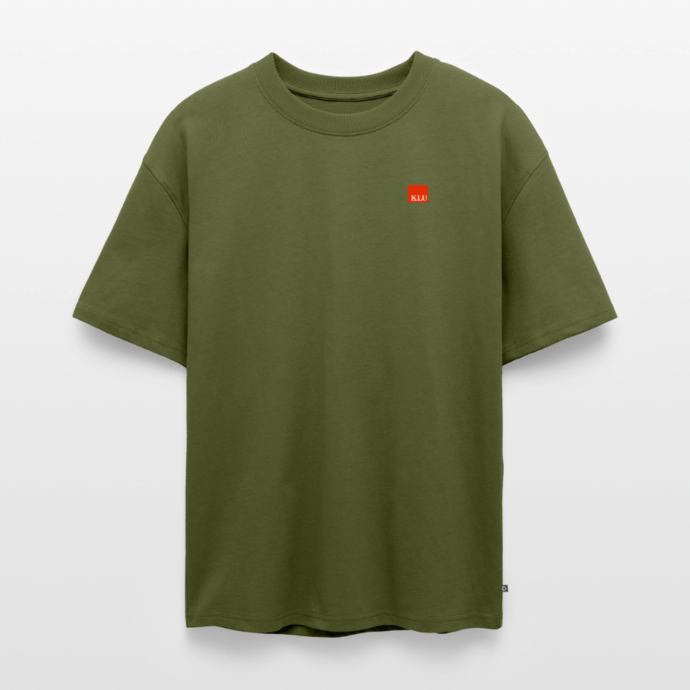 Unisex KLU Oversized Organic T-Shirt | Classic - khaki