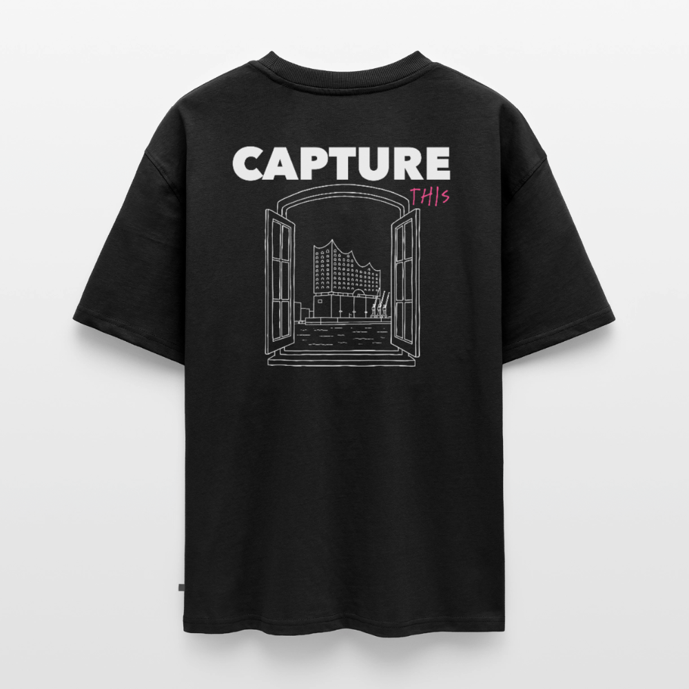 Unisex CAPTURE THIS Oversized T-Shirt | Special Edition - black