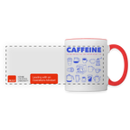CAFFEINE Coffee Mug | Special - white/red