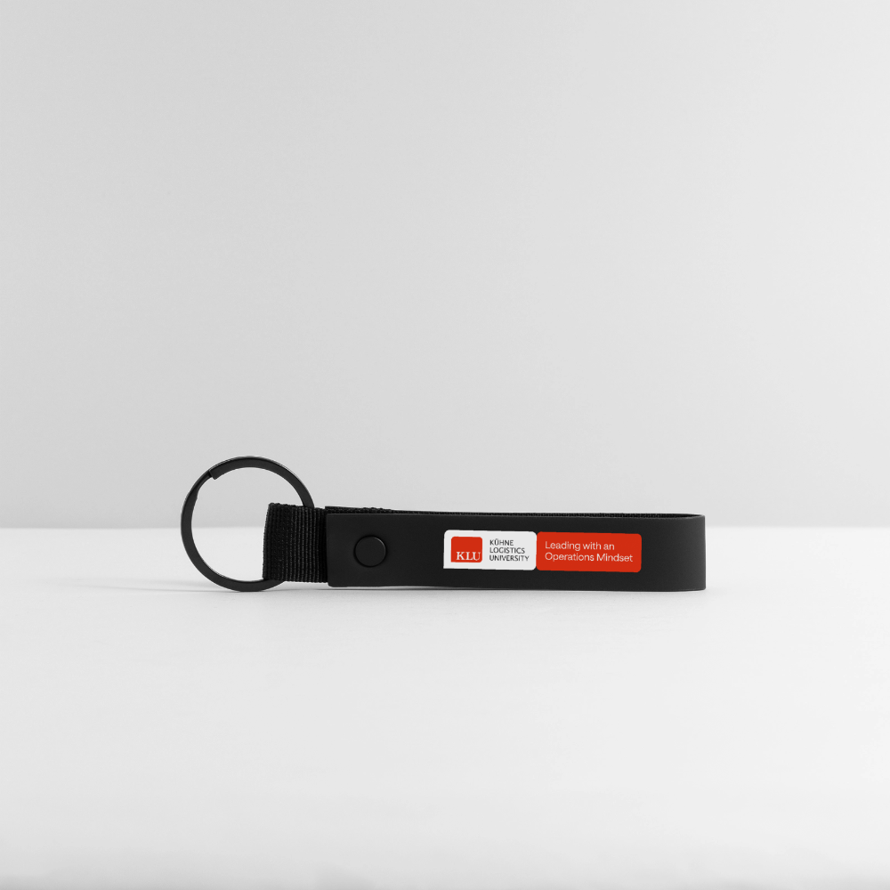 KLU Keyring - black