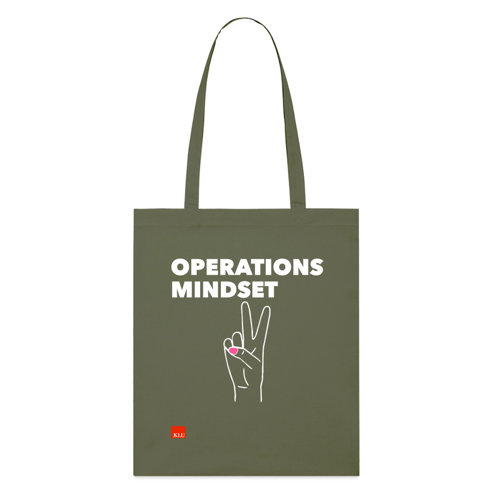OPERATIONS MINDSET Organic Tote Bag | Special - khaki