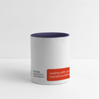 KLU Coffee Mug - white/cobalt blue
