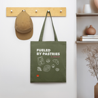 FUELED BY PASTRIES Organic Tote Bag | Special - khaki