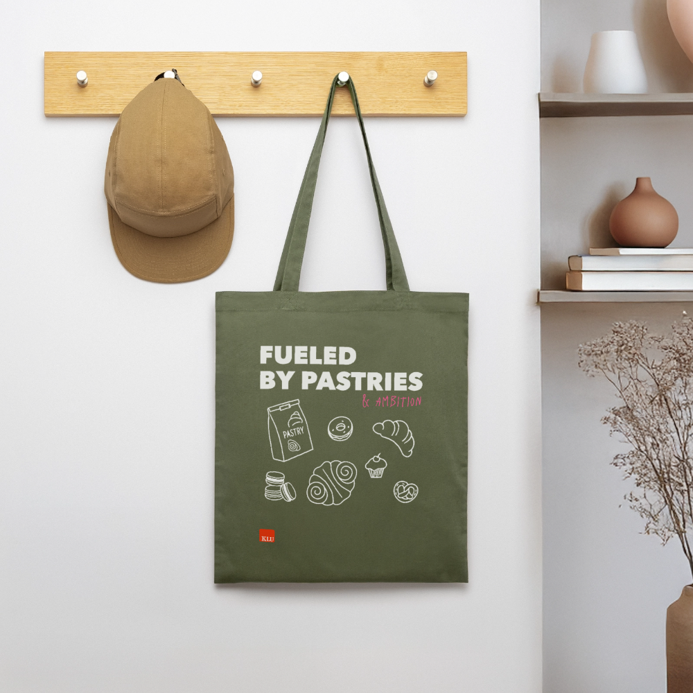 FUELED BY PASTRIES Organic Tote Bag | Special - khaki