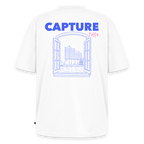 Unisex CAPTURE THIS Oversized T-Shirt | Special Edition - white