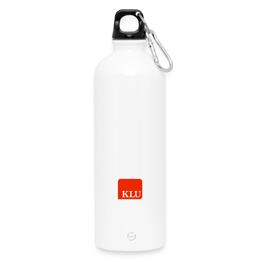 KLU Water Bottle - white