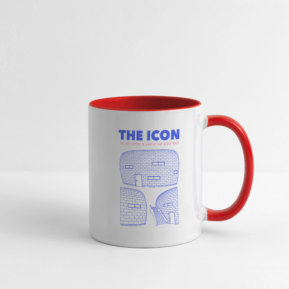 THE ICON Coffee Mug | Special - white/red