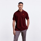 Unisex KLU Polo Shirt | Classic - burgundy