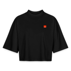 Women KLU Boxy 1/2 Sleeved T-Shirt - black