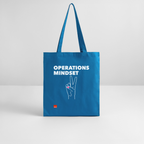 OPERATIONS MINDSET Organic Tote Bag | Special - royal blue