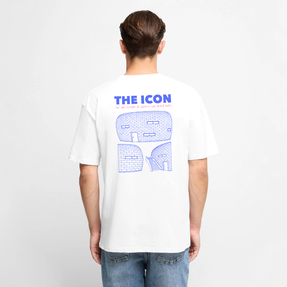 Unisex THE ICON Oversized T-Shirt | Special Edition - white