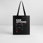 RAW ATTITUDE CLUB Organic Tote Bag | Special - black