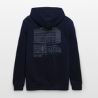 Unisex KLU BACKPRINT Hoodie | Classic - navy