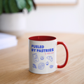 FUELED BY PASTRIES Coffee Mug | Special - white/red