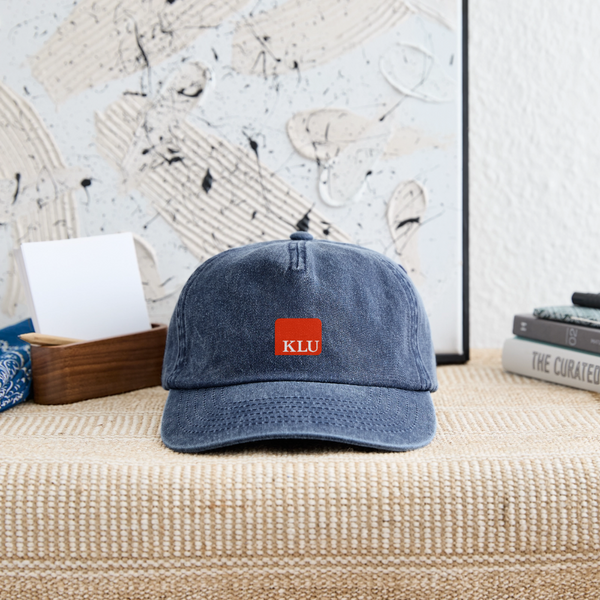 KLU Vintage Cap - vintage denim
