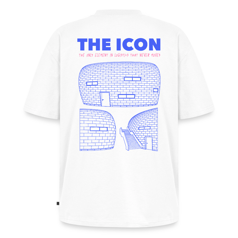 Unisex THE ICON Oversized T-Shirt | Special Edition - white