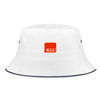 KLU Bucket Hat - white/navy