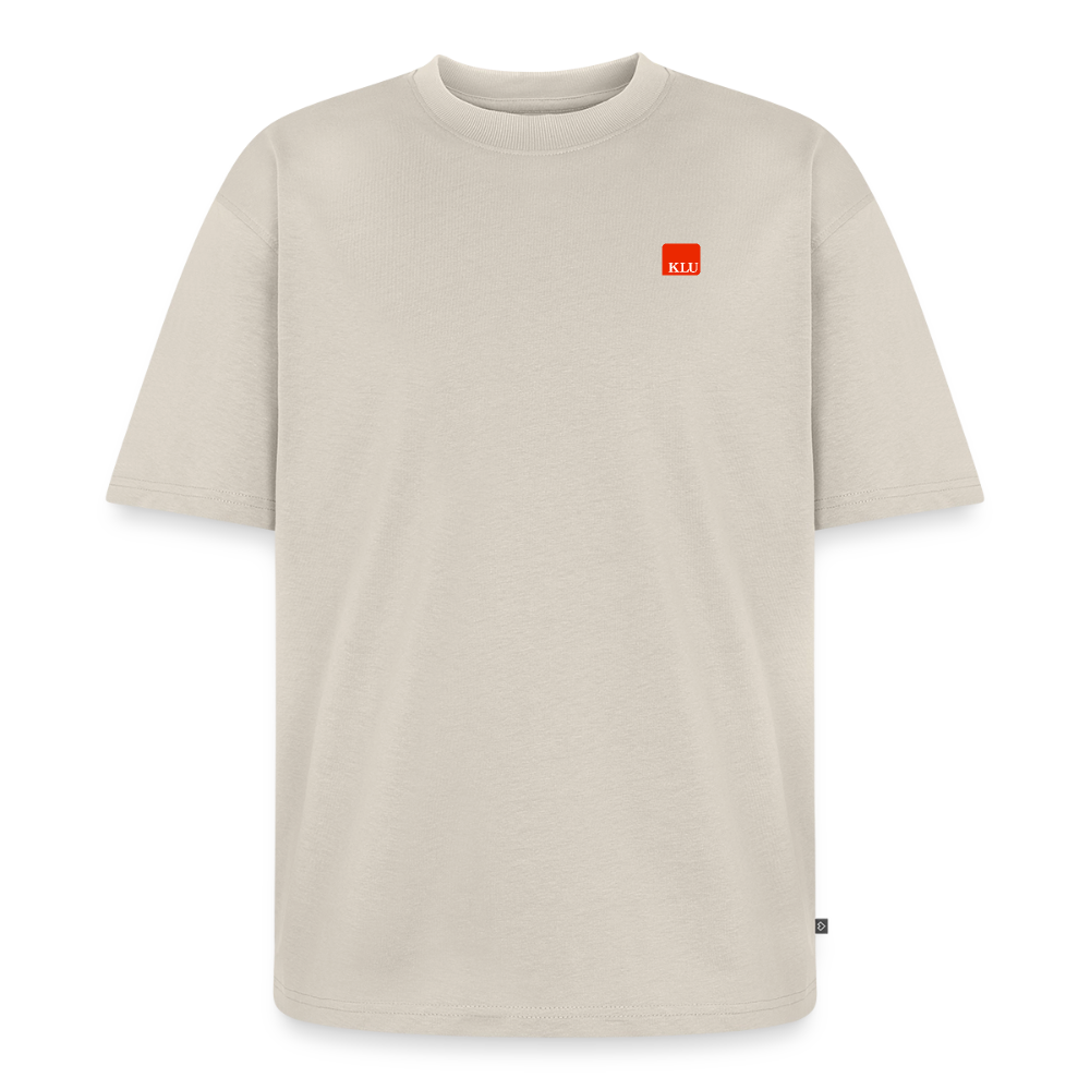 Unisex KLU Oversized Organic T-Shirt | Classic - beige