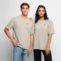 Unisex KLU Oversized Organic T-Shirt | Classic - beige