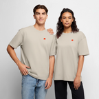 Unisex KLU Oversized Organic T-Shirt | Classic - beige