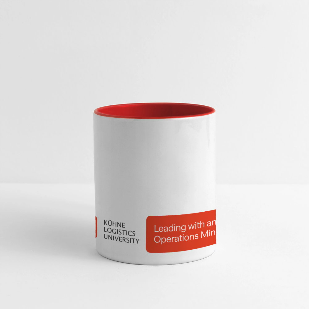 KLU Coffee Mug - white/red